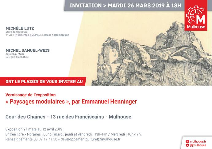 Emmanuel Henninger, Mulhouse, France, Alsace, Exhibition, Drawing