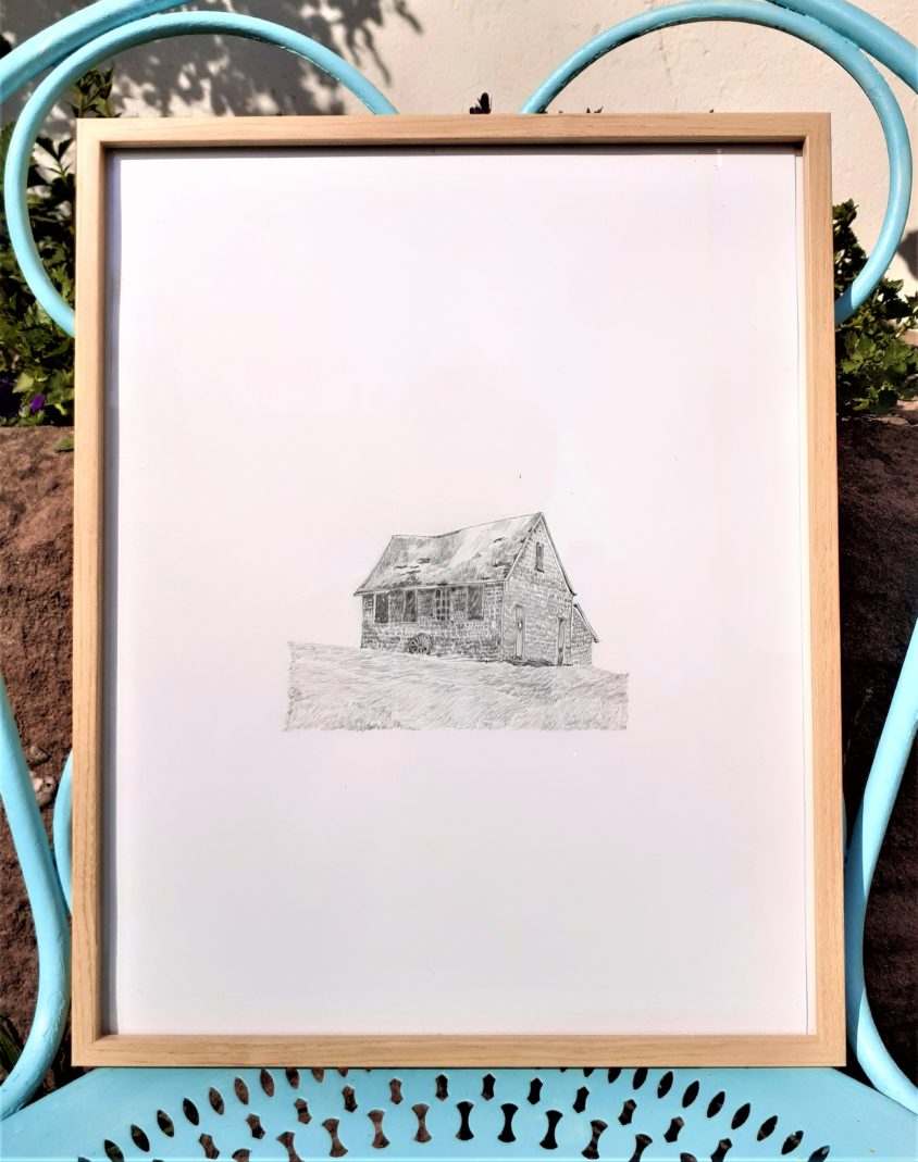 Emmanuel Henninger, Zeichnung, Hausern, USA, Kunst, Künstler, Frankreich,
