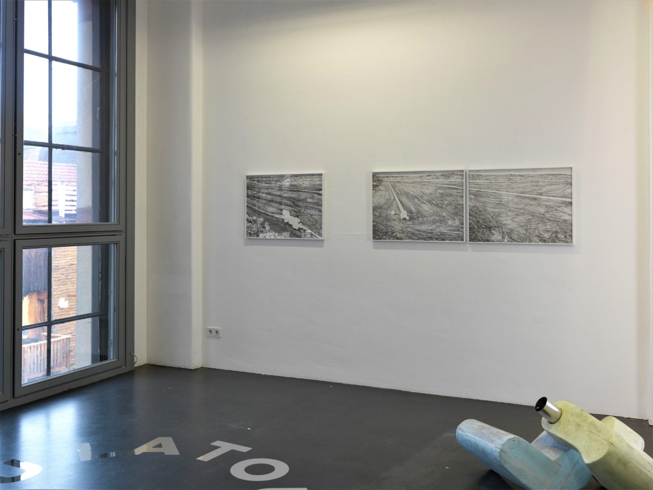 T66, Freiburg, exposition, open pit, allemagne, art, dessin, zeichnungen, henninger