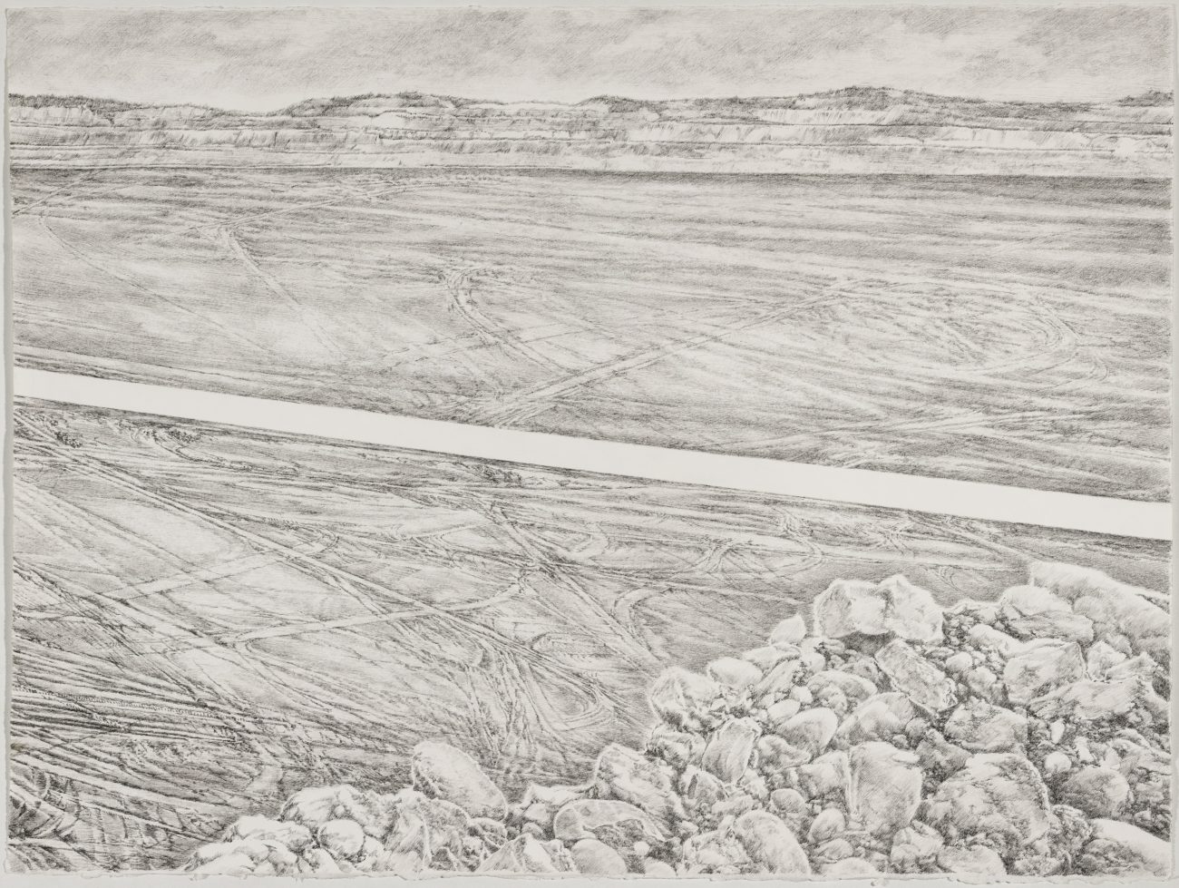 emmanuel henninger, art, contemporary art, drawings, openpit, france, landscapes, artist