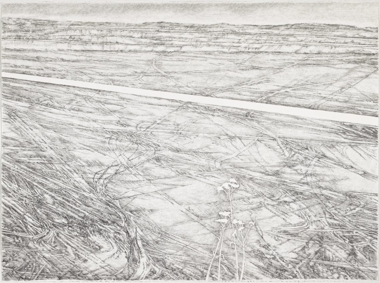 emmanuel henninger, art, contemporary art, drawings, openpit, france, landscapes, artist