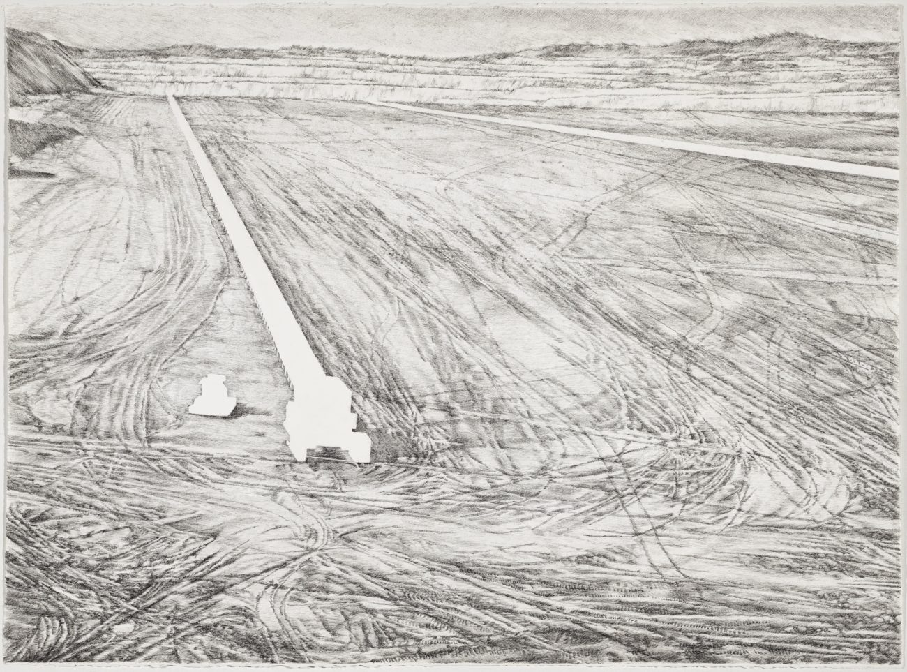 emmanuel henninger, art, contemporary art, drawings, openpit, france, landscapes, artist