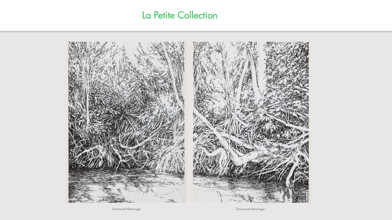 La Petite Collection, Emmanuel Henninger, Paris, Dessin, France