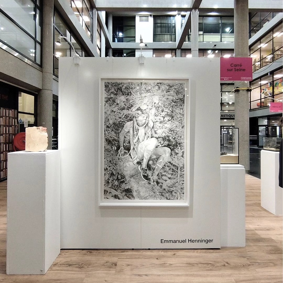 Drawing, France, Paris, Carré sur Seine, Emmanuel Henninger, art, exhibition