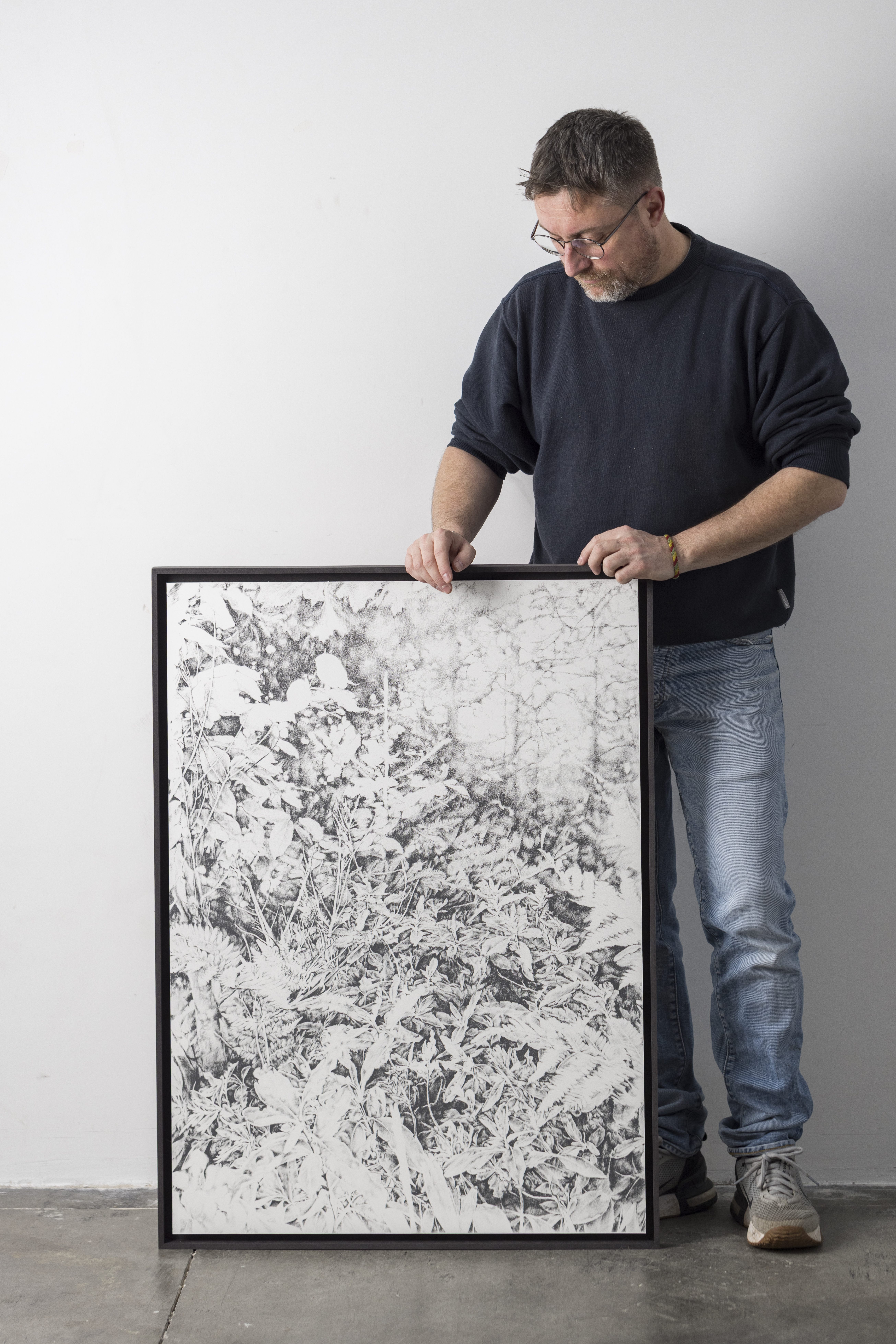 Siebdruck, art, kunst, henninger, elsass, frankreich, wald, zeichnen, zeichnung