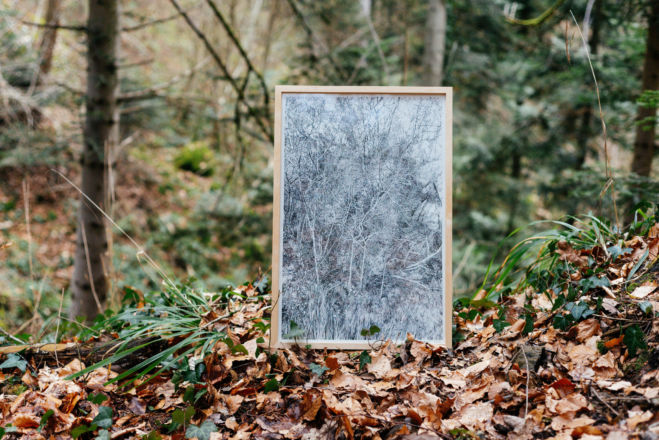"Somnambulistic Forest"
Encre de Chine sur papier
40 x 60 cm
2020 Emmanuel Henninger, Oliver Kramer, Photo, Dessin, Art, Allemagne, Forêt