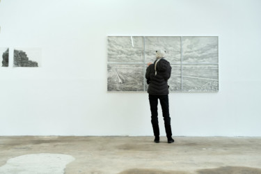 Ausstellungsansicht FABRIKculture, “Point couru au lieu de travers”, Hégenheim, France, 2022 / Fotokredit: W. Mes